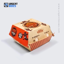 Custom Printed Burger Boxes