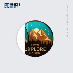 custom double-sided sticker