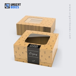 Custom Window Bakery Boxes