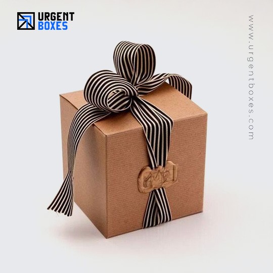 Custom One Piece Color Tinted Kraft Tuck Top Gift Boxes Bulk