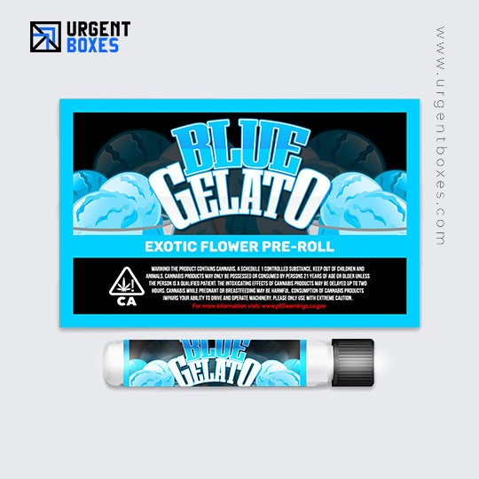 custom pre-roll labels