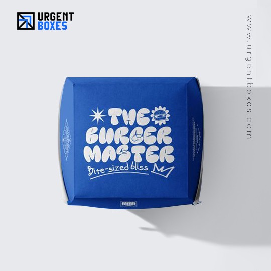 Printed Burger Box with Brand Logo
