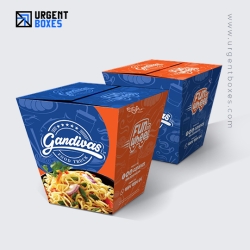 Custom Printed Noodle Boxes