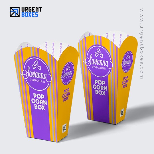 Custom Printed Popcorn Boxes