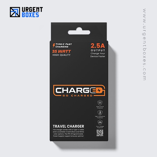 Hang Tab Charger Packaging Box