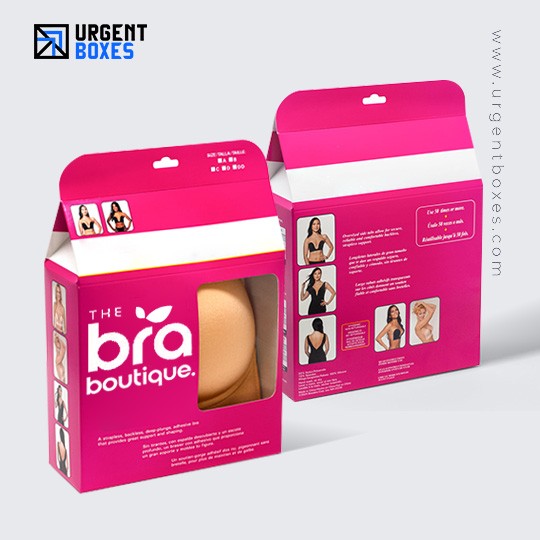 Custom Hang Tab  Box Bra Packaging