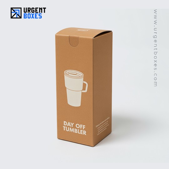 Eco-friendly tumbler packaging boxes