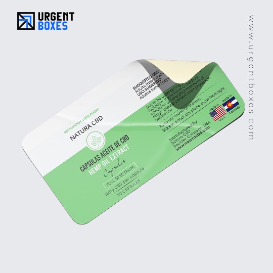 Eco-friendly CBD packaging labels