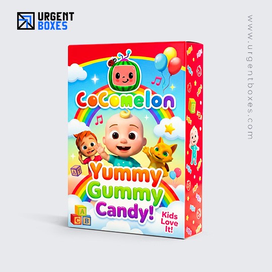 Printed Cocomelon Candy Boxes
