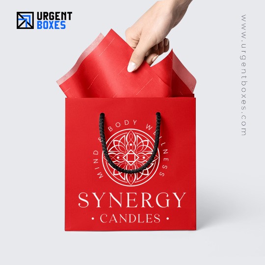 Printed Candle Packaging Bags