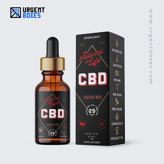 premium cbd serum packaging
