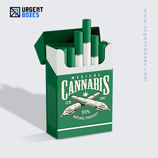 custom cannabis cigarette boxes