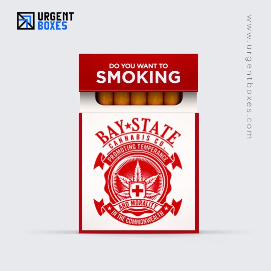 Cannabis cigarette packaging