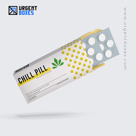 CBD pills packaging