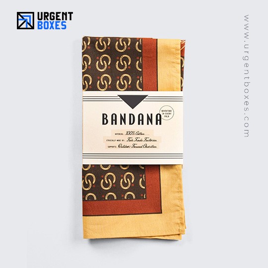 custom packaging for bandanas