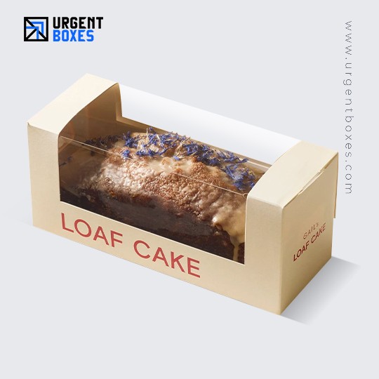 Loaf Cake Boxes with Die-Cut Window