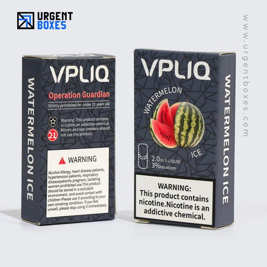 custom printed vape pod boxes