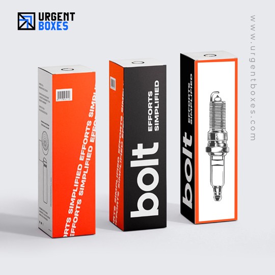 custom printed spark plug boxes