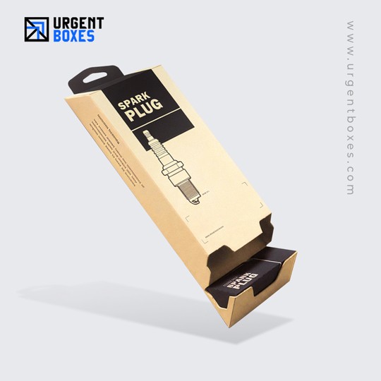 spark plug box with inserts