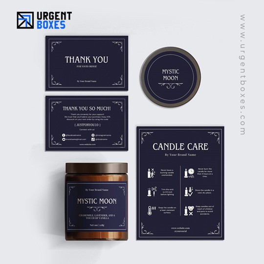 custom candle labels