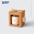 kraft candle gift boxes