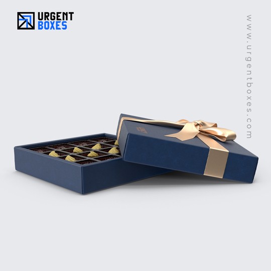 chocolate gift box with lid