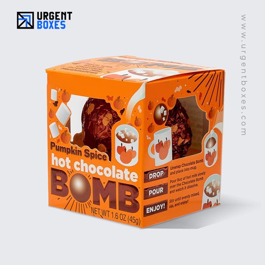 hot chocolate bomb packaging boxes