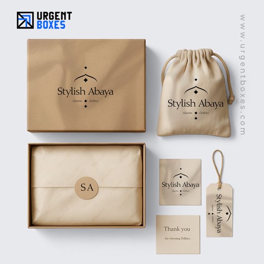 elegant abaya packaging