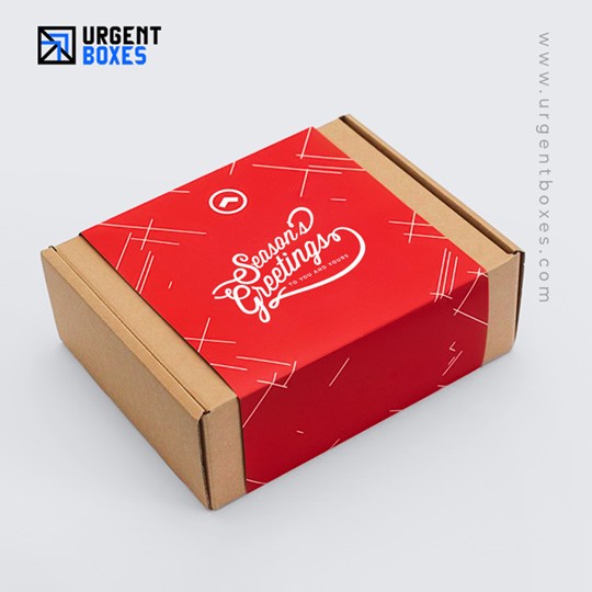 Christmas clothing shipping boxes