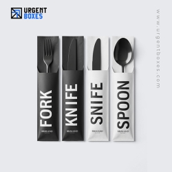 custom printed cutlery sleeves