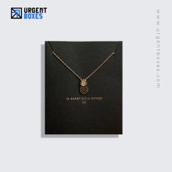 custom necklace display cards