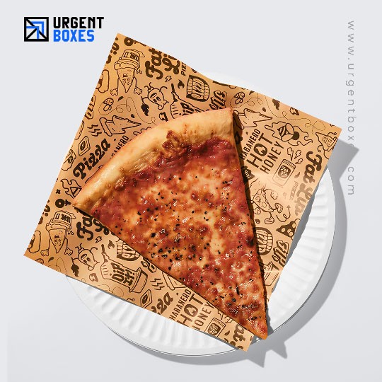 custom pizza liners by Urgent Boxes