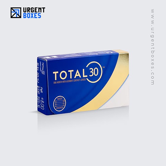 printed contact lens boxes