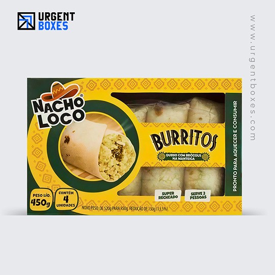 custom window burrito boxes