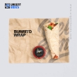 custom burrito wrapping papper