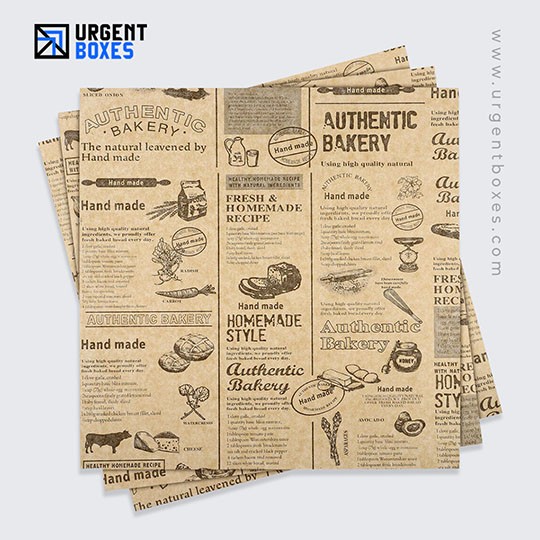 custom printed parchment paper