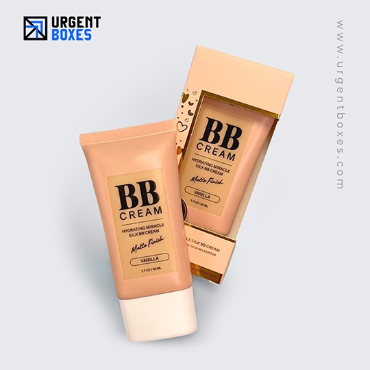 printed BB cream boxes
