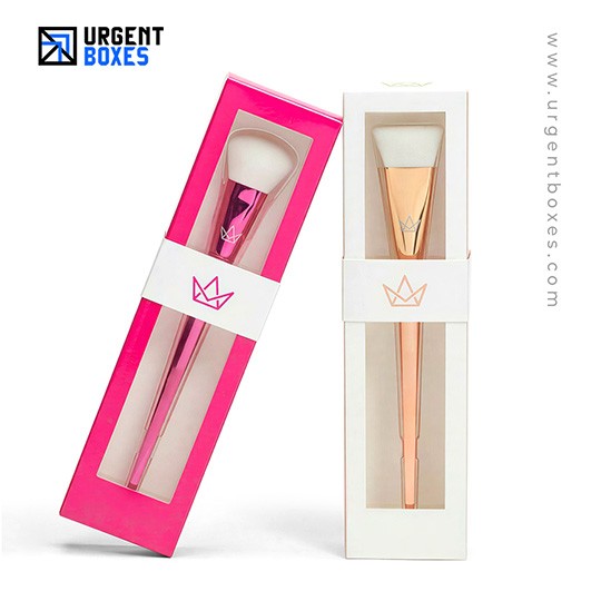 Custom makeup brush boxes