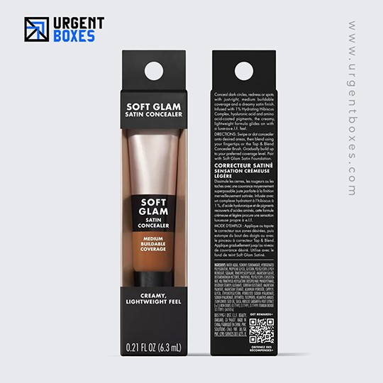 concealer boxes with logo