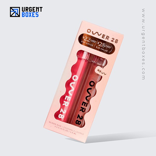 cardboard lip tint packaging