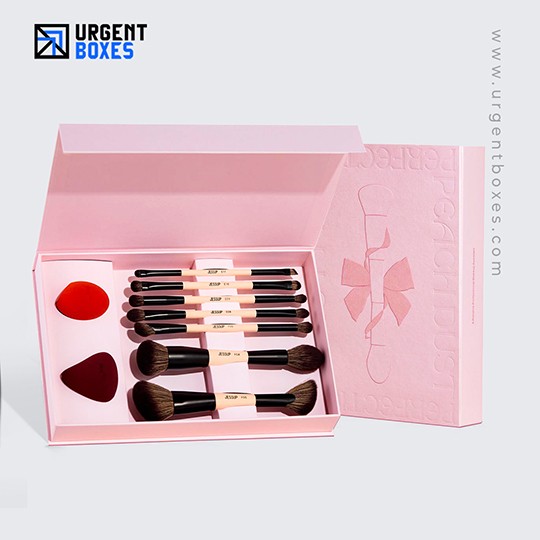 luxury makeup brush packaging
