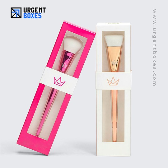 Custom makeup brush boxes