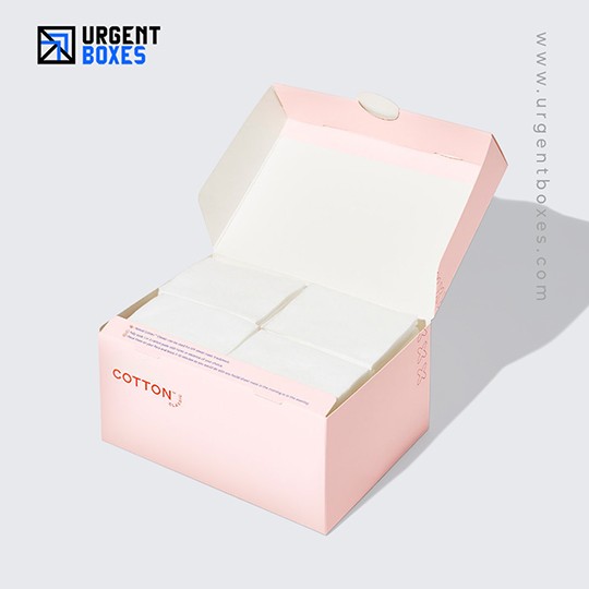 custom printed cotton pad packaging