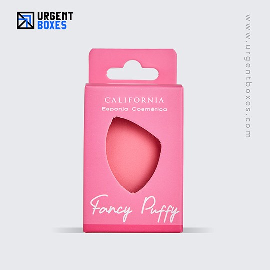 skincare sponge hangtab packaging boxes