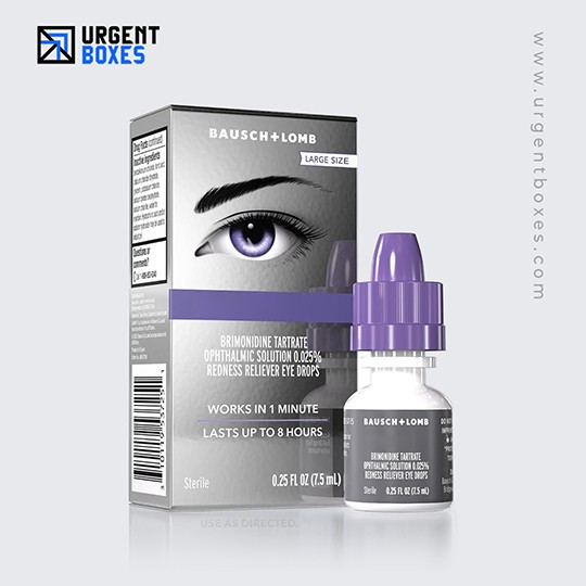 eye drops boxes