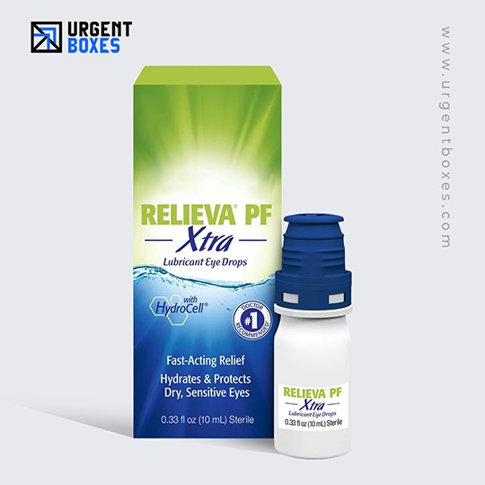 eye drop boxes packaging