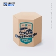 Kraft Boxes Hexagon Style