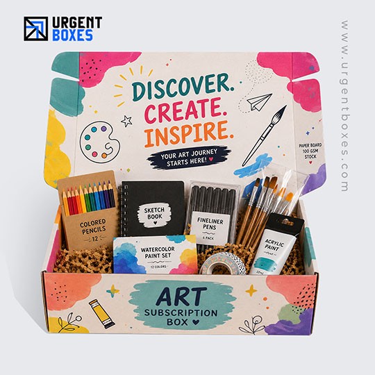 custom art subscription boxes