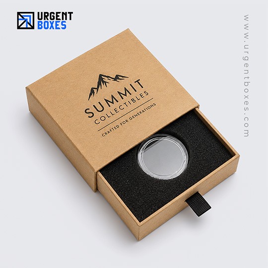 custom rigid coin boxes