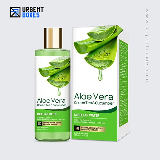 custom aloe vera lotion boxes